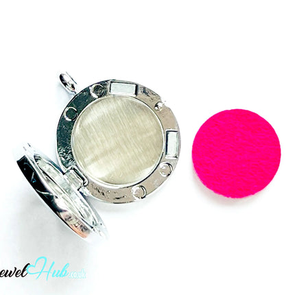 💖 Laced Heart – Stainless Steel Aromatherapy Pendant for Compassion & Emotional Warmth CT