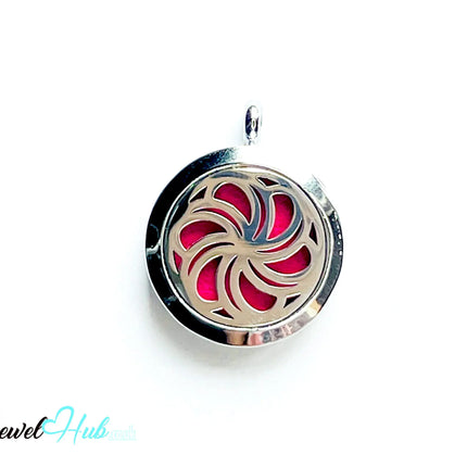 💖 Laced Heart – Stainless Steel Aromatherapy Pendant for Compassion & Emotional Warmth CT