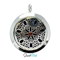 Stainless Steel Aromatherapy Pendant – Tranqu