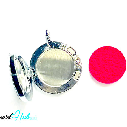 ✝️ Crystal Cross – Stainless Steel Aromatherapy Pendant for Peace & Presence CT