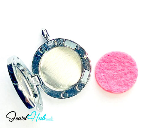 🐱 Purrfect Calm – Stainless Steel Aromatherapy Pendant for Cat Lovers & Cozy Vibes CT