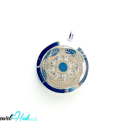 ☀️ Sol Spirit – Stainless Steel Aromatherapy Pendant for Light & Renewal CT