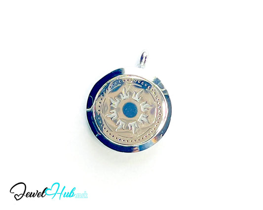 ☀️ Sol Spirit – Stainless Steel Aromatherapy Pendant for Light & Renewal CT