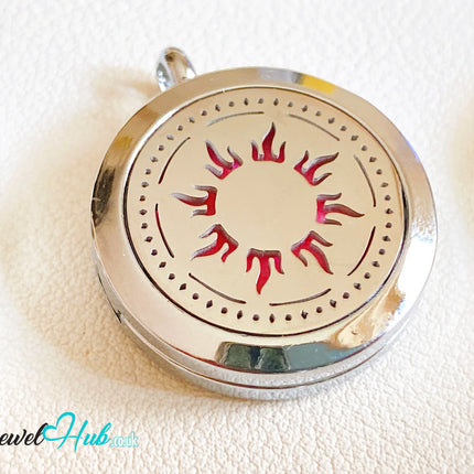 ☀️ Sol Spirit – Stainless Steel Aromatherapy Pendant for Light & Renewal CT