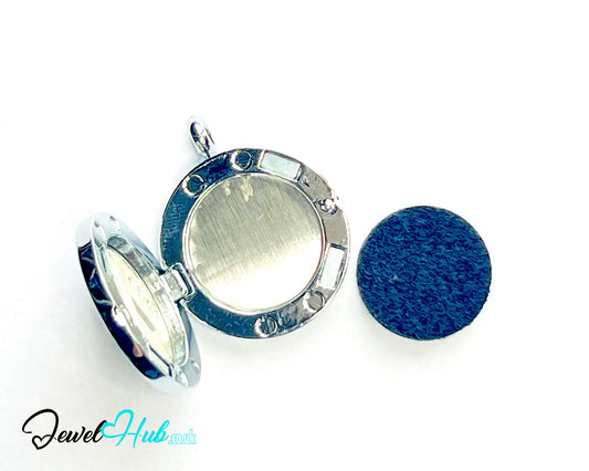 🎗️ Trio Heart – Stainless Steel Aromatherapy Pendant for Strength & Kindness CT