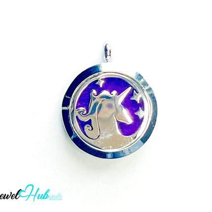🦄 Unicorn Dreams – Stainless Steel Aromatherapy Pendant for Imagination & Self-Love CT