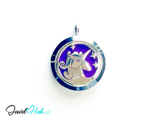 🦄 Unicorn Dreams – Stainless Steel Aromatherapy Pendant for Imagination & Self-Love CT