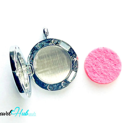 🌹 Petal Whisper – Stainless Steel Aromatherapy Pendant for Love & Self-Care CT