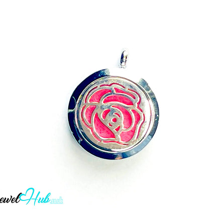 🌹 Petal Whisper – Stainless Steel Aromatherapy Pendant for Love & Self-Care CT