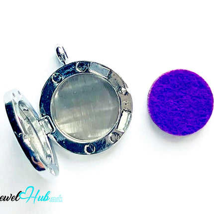 🦋 Luna Wing – Stainless Steel Aromatherapy Pendant for Growth & Good Vibes CT