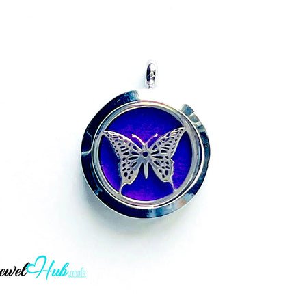 🦋 Luna Wing – Stainless Steel Aromatherapy Pendant for Growth & Good Vibes CT
