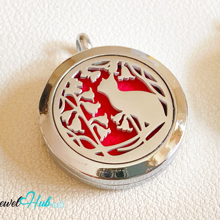 🐱 Kindred Cat – Stainless Steel Aromatherapy Pendant for Presence & Curiosity CT
