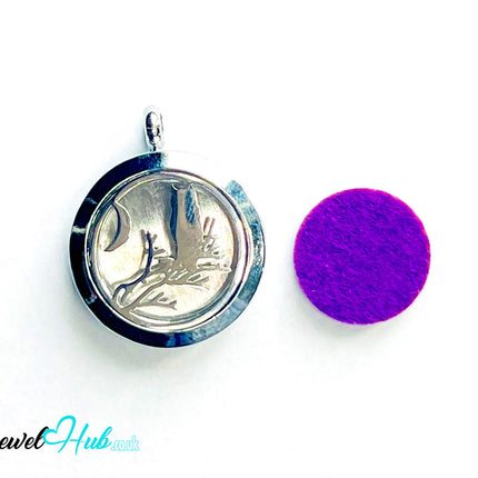 🦉 Moonlight Owl – Stainless Steel Aromatherapy Pendant for Wisdom & Calm CT