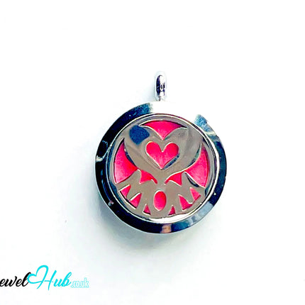 💖 Heart of Mum – Stainless Steel Aromatherapy Pendant for Love & Appreciation CT