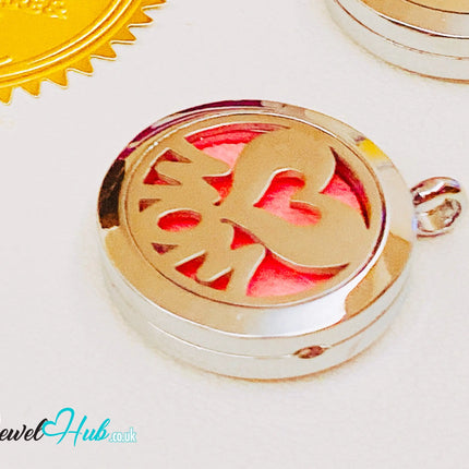 💖 Heart of Mum – Stainless Steel Aromatherapy Pendant for Love & Appreciation CT