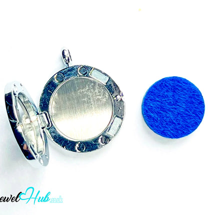 🪽 Heart & Wing – Stainless Steel Aromatherapy Pendant for Comfort & Care CT