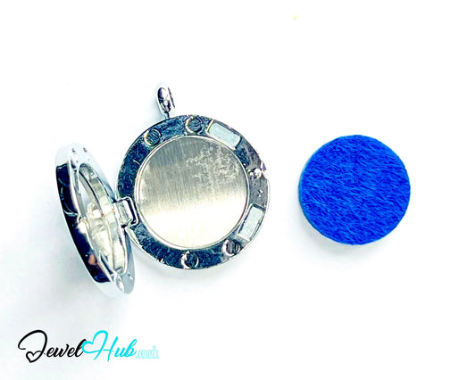 🪽 Heart & Wing – Stainless Steel Aromatherapy Pendant for Comfort & Care CT