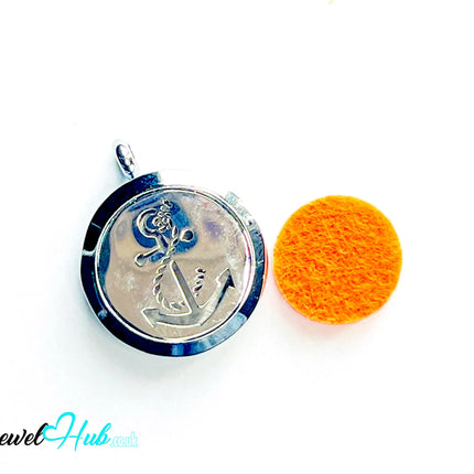 ⚓ Anchor Spirit – Stainless Steel Aromatherapy Pendant for Strength & Stillness CT