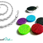 Pendant + Pads + 50cm stainless steel Chain