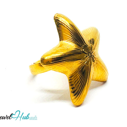 Starform Gold Plated ⭐ Star Ring · Zinc Alloy · UK M · US 7 · Celestial Statement CA