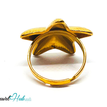 Starform Gold Plated ⭐ Star Ring · Zinc Alloy · UK M · US 7 · Celestial Statement CA