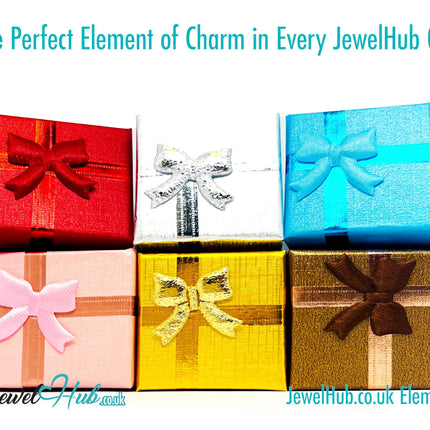 Element Series Mini Gift Box (Ribbon Bloom Edition) Jewellery Wrap & Collector’s Accent CT
