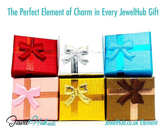 Element Series Mini Gift Box (Ribbon Bloom Edition) Jewellery Wrap & Collector’s Accent CT