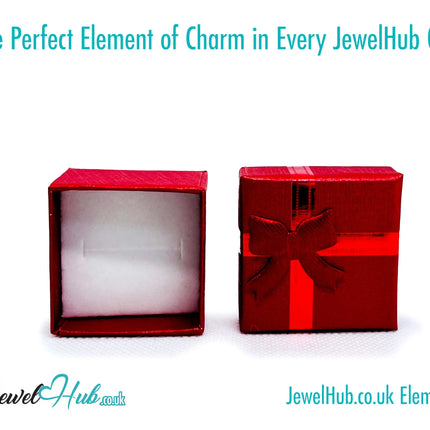 Element Series Mini Gift Box (Ribbon Bloom Edition) Jewellery Wrap & Collector’s Accent CT