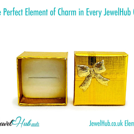 Element Series Mini Gift Box (Ribbon Bloom Edition) Jewellery Wrap & Collector’s Accent CT