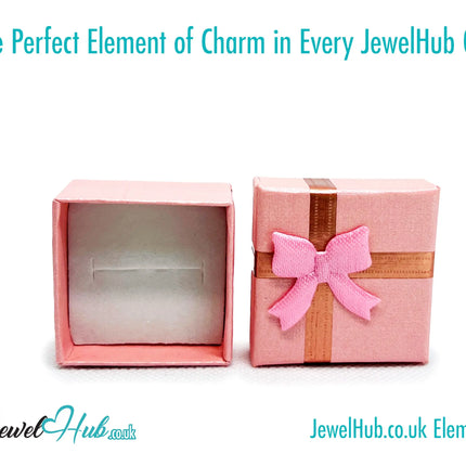 Element Series Mini Gift Box (Ribbon Bloom Edition) Jewellery Wrap & Collector’s Accent CT
