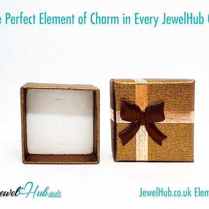 Element Series Mini Gift Box (Ribbon Bloom Edition) Jewellery Wrap & Collector’s Accent CT