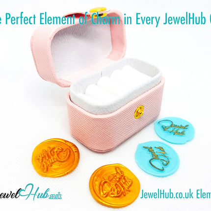 🌈 Mini Travel Jewelry Box — 5 Colour Options · Faux Leather · Velvet Interior · Compact Design CT