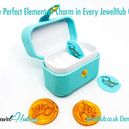 🌈 Mini Travel Jewelry Box — 5 Colour Options · Faux Leather · Velvet Interior · Compact Design CT