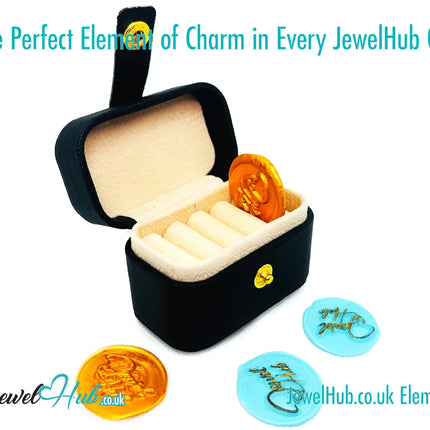 🌈 Mini Travel Jewelry Box — 5 Colour Options · Faux Leather · Velvet Interior · Compact Design CT