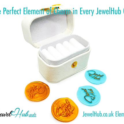 🌈 Mini Travel Jewelry Box — 5 Colour Options · Faux Leather · Velvet Interior · Compact Design CT