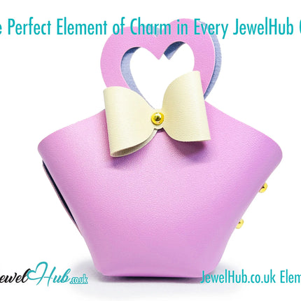 Faux Leather Bowtie Display Tote (Warm Colours collection) Home Décor & Jewellery Storage CT