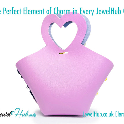 Faux Leather Bowtie Display Tote (Warm Colours collection) Home Décor & Jewellery Storage CT