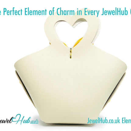 Faux Leather Bowtie Display Tote (Olive Bloom & Satin Gold) – Jewellery Display & Gift Accent CT