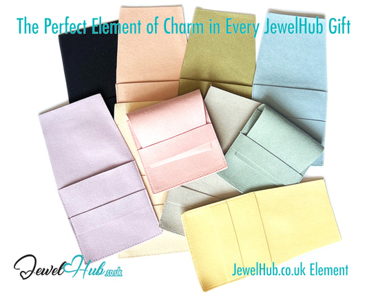 Velvet Touch Microfiber Jewellery Pouch (Jewel-Tone Edition)