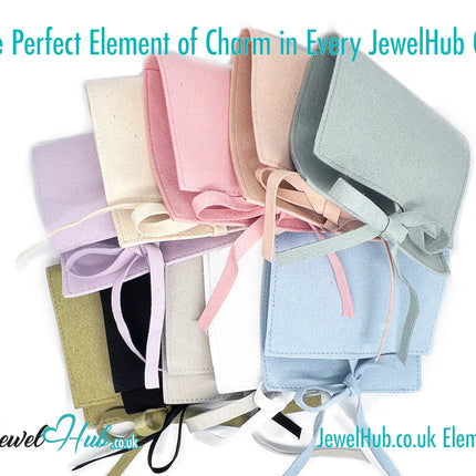 Charming Microfiber Velvet Felt Pouch – Pastel Bow-Tie Edition CT