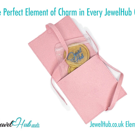 Charming Microfiber Velvet Felt Pouch – Pastel Bow-Tie Edition CT