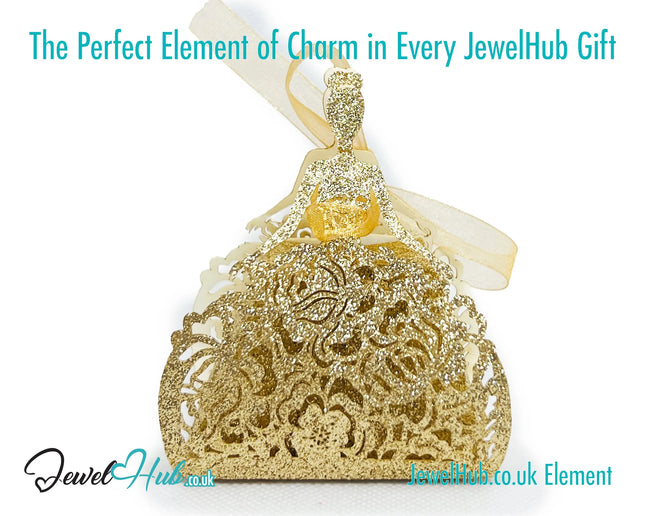 Ballet Keepsake Gift Box (Golden Pirouette) Mini Jewellery Presentation & Collector’s Accent CT