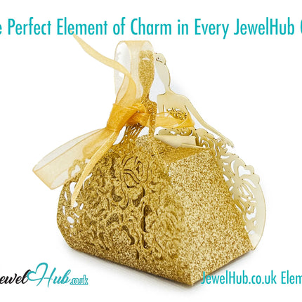 Ballet Keepsake Gift Box (Golden Pirouette) Mini Jewellery Presentation & Collector’s Accent CT