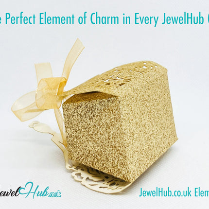 Ballet Keepsake Gift Box (Golden Pirouette) Mini Jewellery Presentation & Collector’s Accent CT