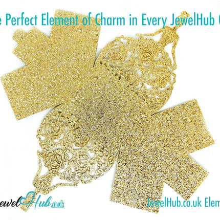 Ballet Keepsake Gift Box (Golden Pirouette) Mini Jewellery Presentation & Collector’s Accent CT