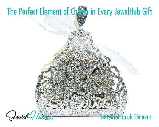 Ballet Keepsake Gift Box (Frosted Charm) Mini Jewellery Presentation & Collector’s Accent