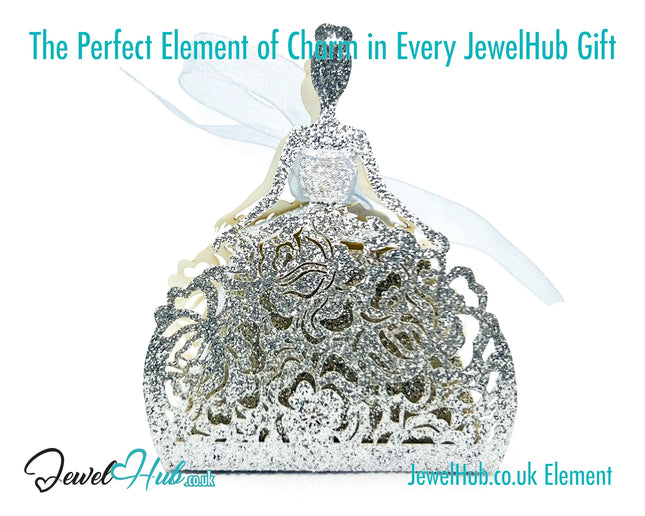 Ballet Keepsake Gift Box (Frosted Charm) Mini Jewellery Presentation & Collector’s Accent CT