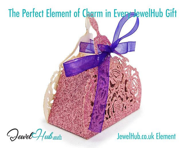 Ballet Keepsake Gift Box (Rosé Pirouette) Mini Jewellery Presentation & Collector’s Accent CT