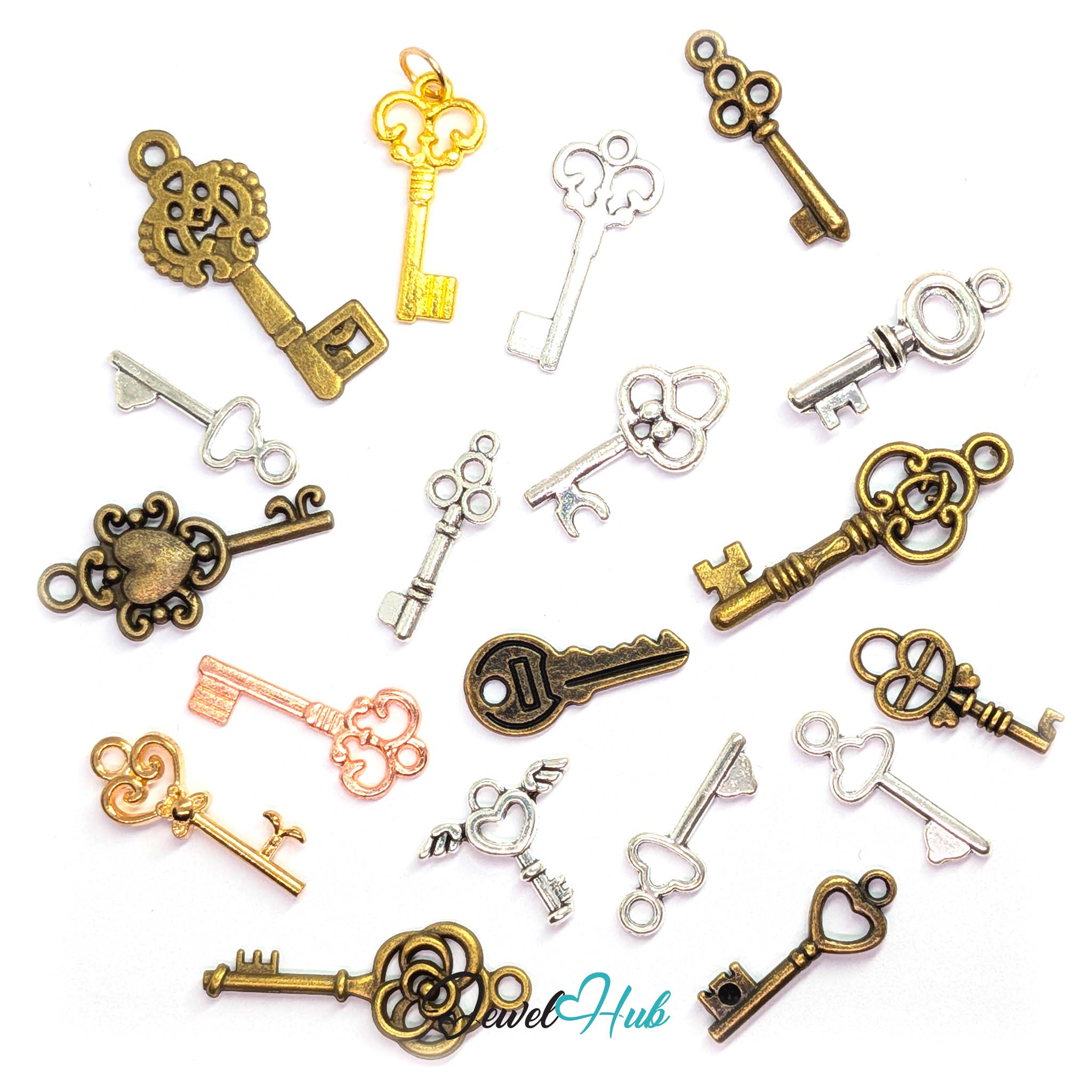 JewelFreebies Charm Bracelet Set – UK Postage Only