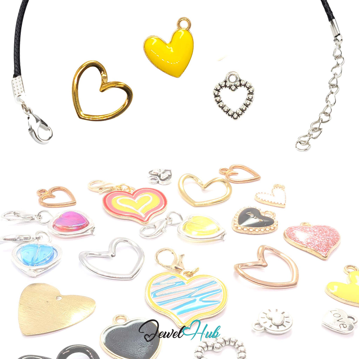 JewelFreebies Charm Bracelet Set – UK Postage Only